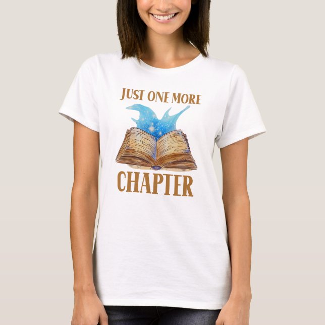 Camiseta Apenas Mais Um Livro De Capítulo (Frente)