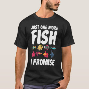 Camiseta Apenas Mais Um Peixe Eu Prometo Brincadeira Aquári