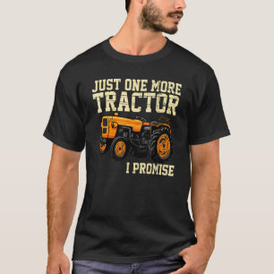 Camiseta Apenas mais um Trator eu prometo Colheita Fazenda