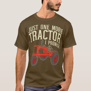 Camiseta Apenas Mais Um Trator Que Prometo Aos Agricultores