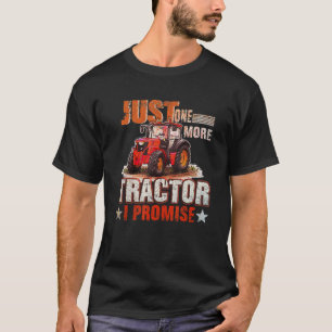 Camiseta Apenas Mais Um Trator Que Prometo Aos Agricultores