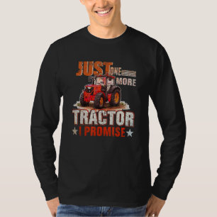 Camiseta Apenas Mais Um Trator Que Prometo Aos Agricultores