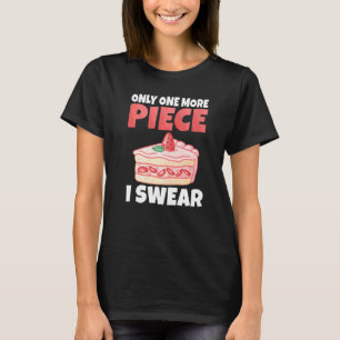 Camiseta Apenas Mais Uma Fatia Juro Lanche Bolo De Assar