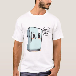 Camiseta Apenas Mais Uma Mordida – Design de Geladeira Dive