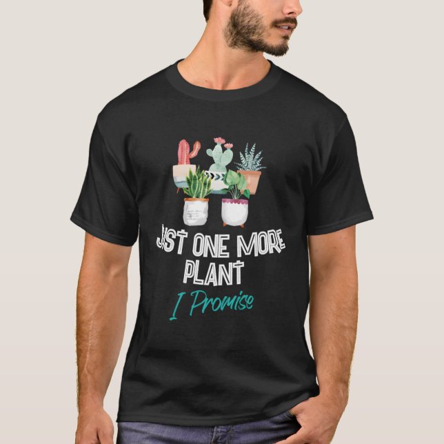 Camiseta Apenas Mais Uma Planta Que Prometo - Planta Famili (Frente)