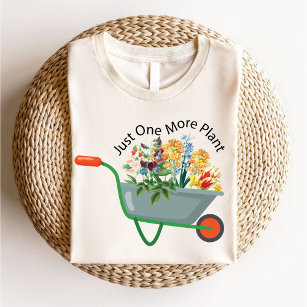 Camiseta Apenas Mais Uma Planta/Ventilador De Jardinagem Bo
