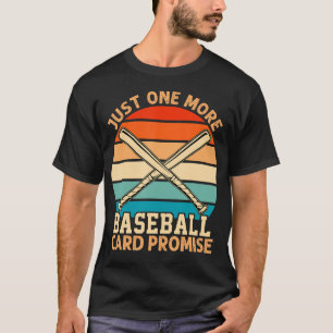Camiseta Apenas Mais Uma Promessa de Carta de Beisebol Fã d