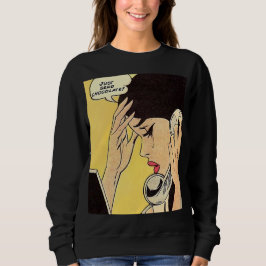 Camiseta Apenas mande a arte em quadrinhos de Chocolate Vin