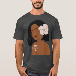 Camiseta Apenas Manifesto Que É A Mulher Melanina Negra Mai