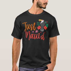 Camiseta Apenas Maui d Hawaii Honeymoon Hubby Wifey Matchin