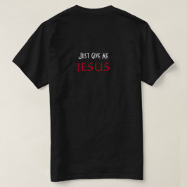 Camiseta Apenas Me Dê JESUS Cristão Preto