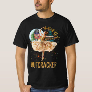 Camiseta Apenas Menina Que Ama Nutcrackers Balé De Natal