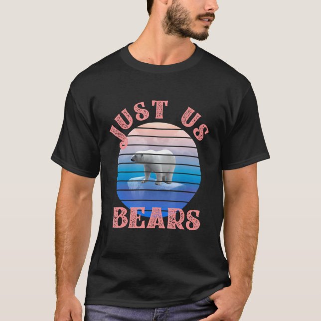 Camiseta Apenas Nós Ursos Urso Polar (Frente)