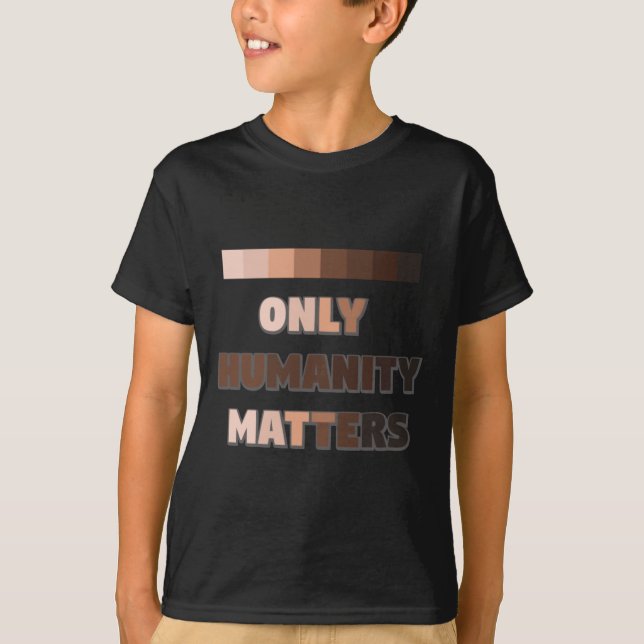 Camiseta Apenas o adesivo da Humanidade (Frente)
