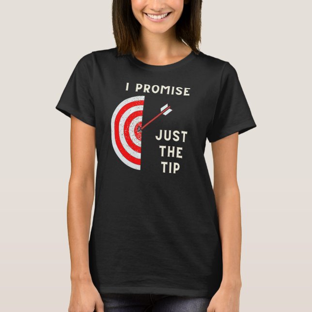 Camiseta Apenas o Design de Arranjo de Promessa (Frente)