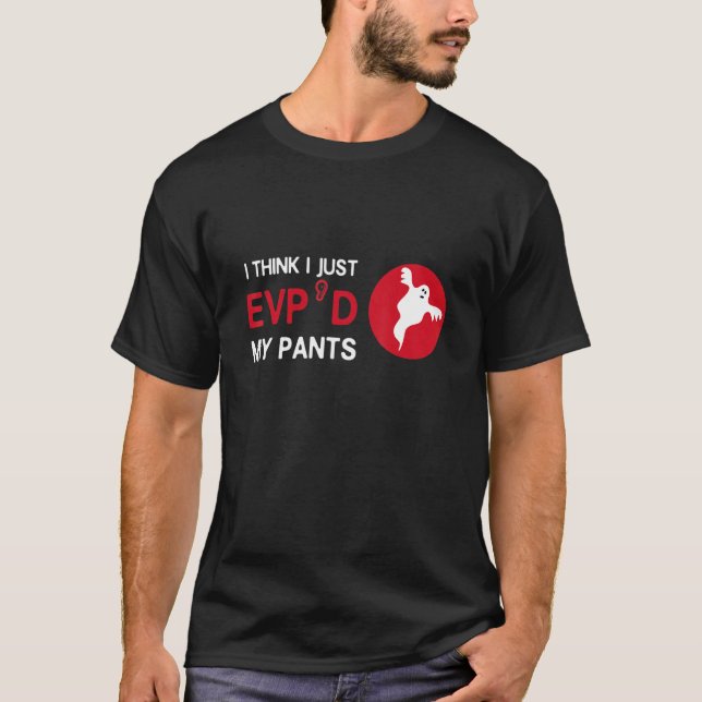 Camiseta Apenas o investigador paranormal do Evp Ghost Hunt (Frente)