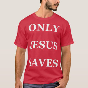 CAMISETA APENAS O JESUS SALVA
