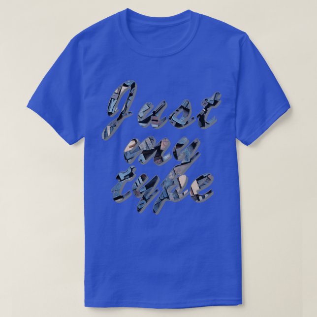 Camiseta Apenas o meu tipo 1 (Frente do Design)