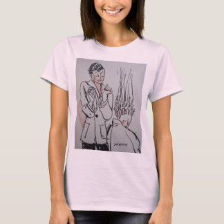 Camiseta Apenas obtêm fritado!