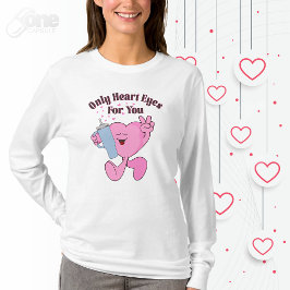 Camiseta Apenas Olhos De Coração Para Você
