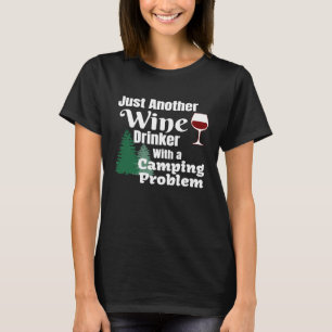 Camiseta Apenas Outro Bebê De Vinho Com Um Problema De Acam