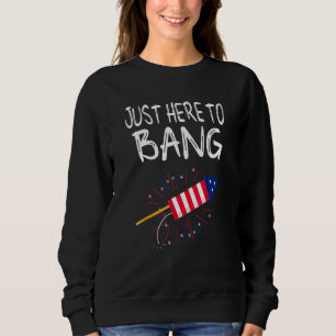 Camiseta Apenas Para Bater Fogos De Artifício 4 De Julho Di