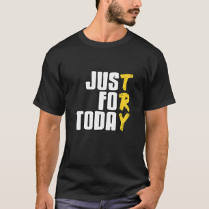Camiseta Apenas Para Hoje Designs Retro Cool Sober Present