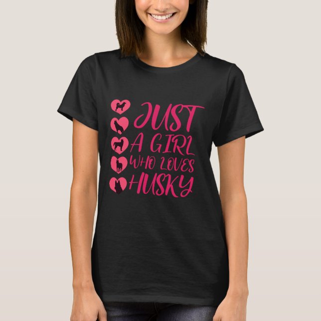 Camiseta Apenas Para Menina Que Ama Rouco (Frente)