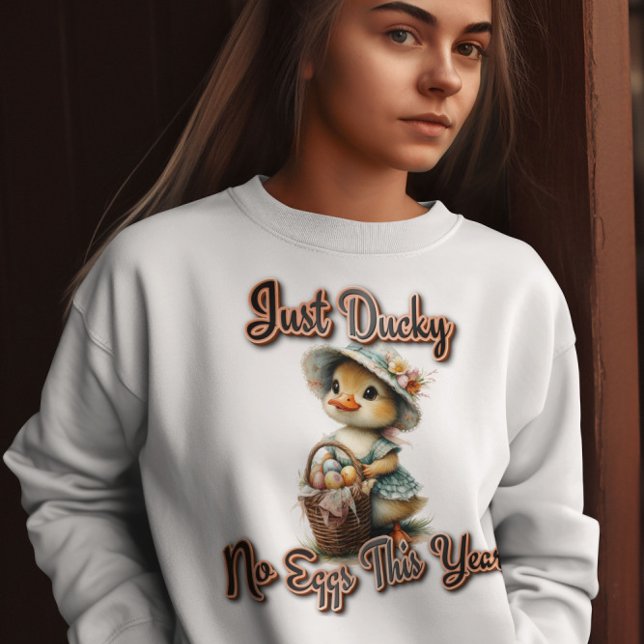 Camiseta Apenas Páscoa Ducky (Criador carregado)