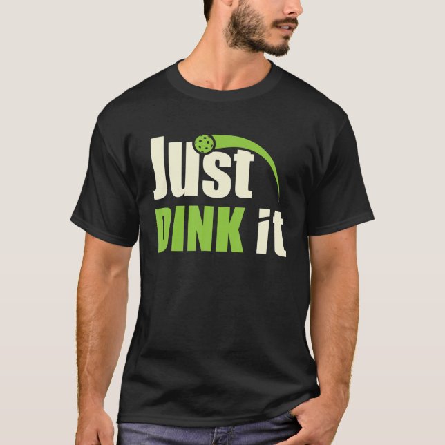 Camiseta Apenas Pense Que É Engraçado Pickleball (Frente)