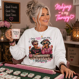 Camiseta Apenas Pessoas Legais Jogam Mahjong