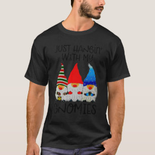 Camiseta Apenas Prendendo Com Meu Feliz Natal