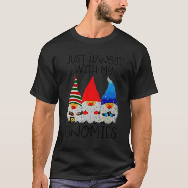 Camiseta Apenas Prendendo Com Meu Feliz Natal (Frente)