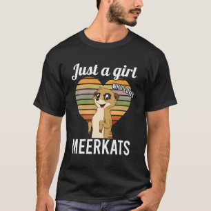 Camiseta Apenas Quem Ama Suricatas