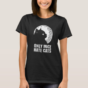 Camiseta Apenas Ratos Odeiam Gatos Frases Citações de Gatos