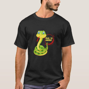 Camiseta Apenas Relaxe Eu Sou Um Animal Peçonhento Desarmad