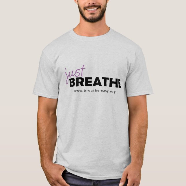 Camiseta Apenas respire (Frente)
