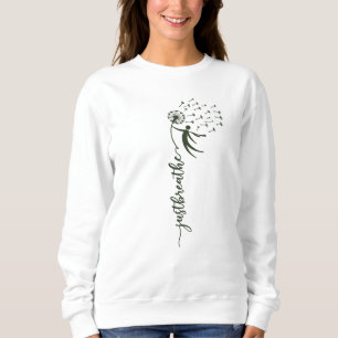 Camiseta Apenas Respire As Citações Florais De Borboletas D