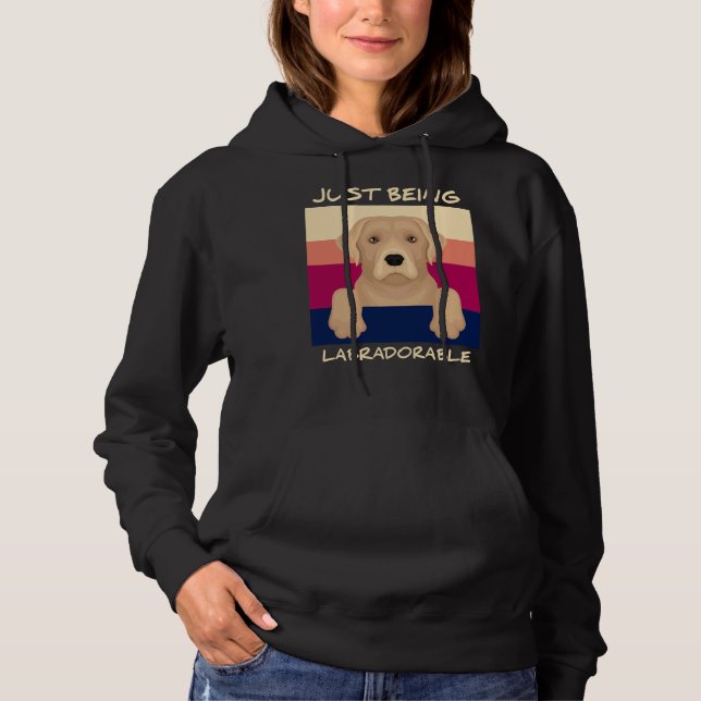 Camiseta Apenas Sendo Labradorável (Frente)