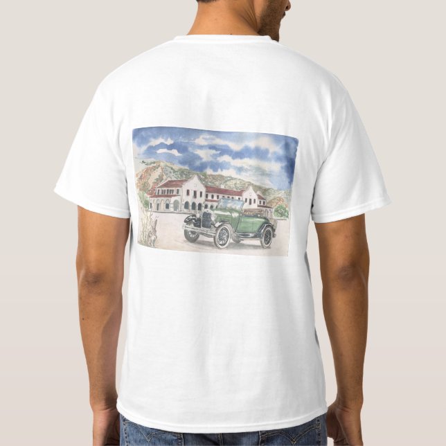 Camiseta Apenas Sombreado Na Cidade (Verso)