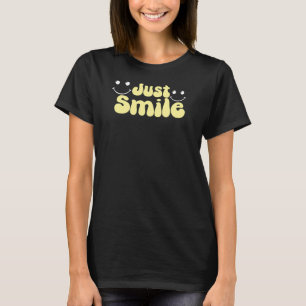 Camiseta Apenas Sorria, Gráfico de Vibrações Positivas