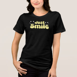 Camiseta Apenas Sorria, Gráfico de Vibrações Positivas