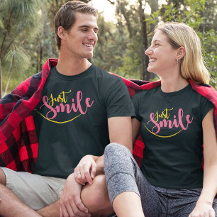 Camiseta Apenas sorrindo