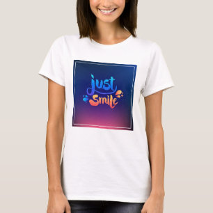 Camiseta Apenas sorriso