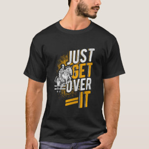 Camiseta APENAS SUPERE ISSO Esporte Equestre de Salto de Ca