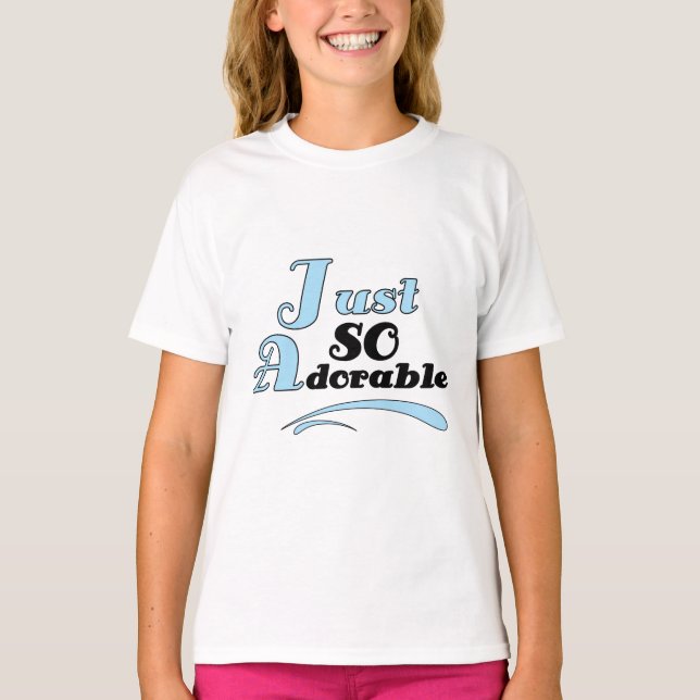 Camiseta Apenas tão adorável (Frente)