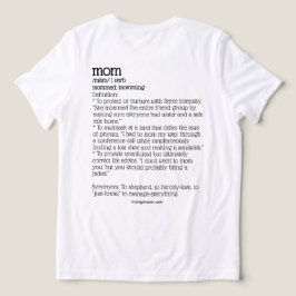 Camiseta Apenas Tentando 2 Mãe, Verbo 