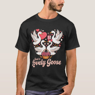Camiseta Apenas Um Amor de Ganso Amor Dia dos Namorados Gan