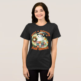 Camiseta Apenas um Fantasma de Queda Amigável" - Design de