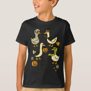 Camiseta Apenas Um Ganso Assustador Desenho De Halloween En